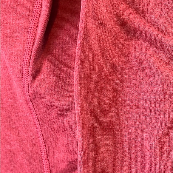 Patagonia Red Base Layer Capilene Quarter Zip Lightweight Sweatshirt - Size S - Picture 6 of 12